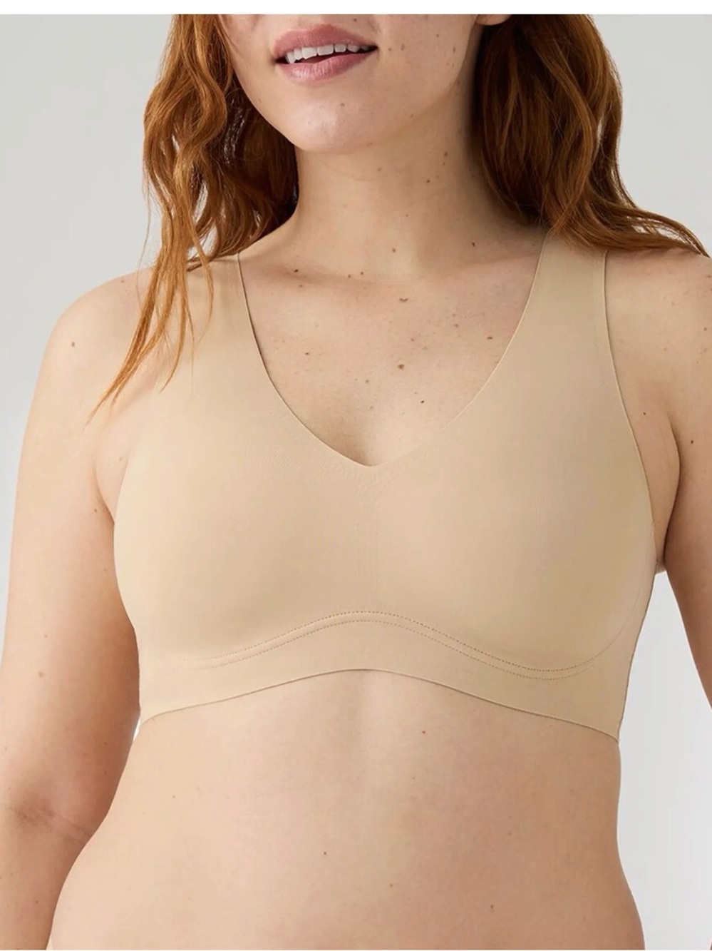 True & Co Body Lift V-Neck Bralette